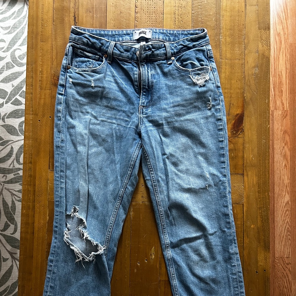 Paige Distressed Jean